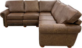 Lexington Studio Sectional (Left Arm Loveseat With Pushback Recliner + Square Corner + Right Arm Loveseat With Pushback Recliner)